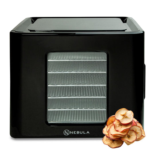 Nebula Food Dehydrator 400W with 6 Stainless Steel Trays, LED Touch Control Design, Adjustable Digital Temperature 35-70C and 48 Hour Timer, Food Dryer for Fruit, Veg, Meat & More
