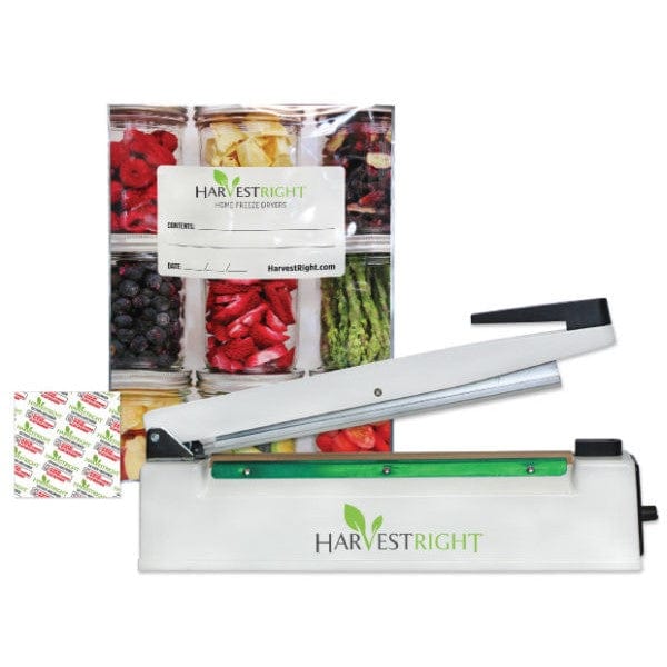 Harvest Right | Home Freeze Dryer Large with Premier Oil Vacuum Pump and Mylar Starter Kit