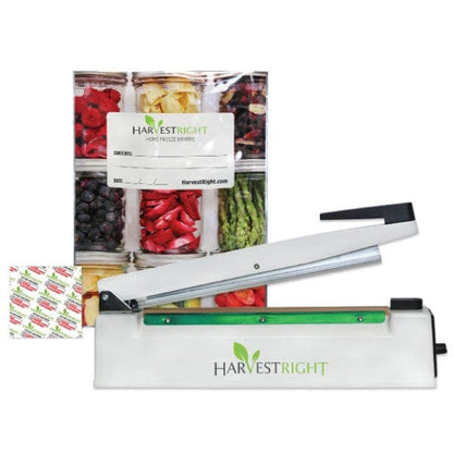 Harvest Right | Home Freeze Dryer Large with Premier Oil Vacuum Pump and Mylar Starter Kit