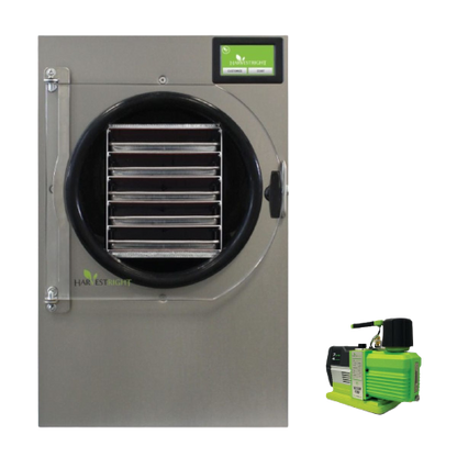 Harvest Right | Home Freeze Dryer Large with Premier Oil Vacuum Pump and Mylar Starter Kit