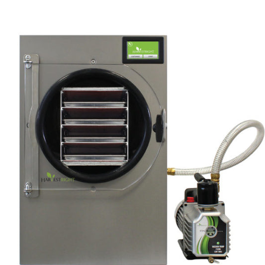 Home Freeze Dryer Machine Medium Harvest Right l Premier Pump l Oil Free Pump